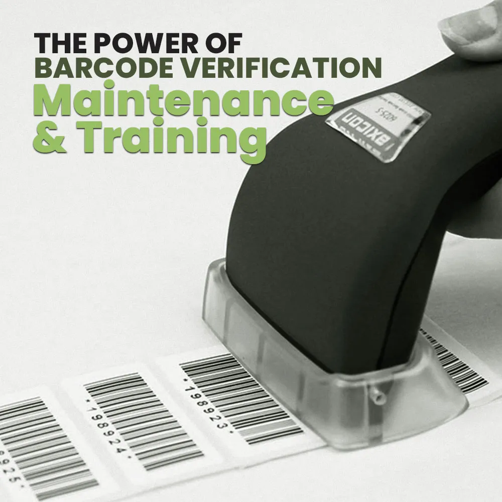 Person holding a Barcode verifier checking a barcode 2