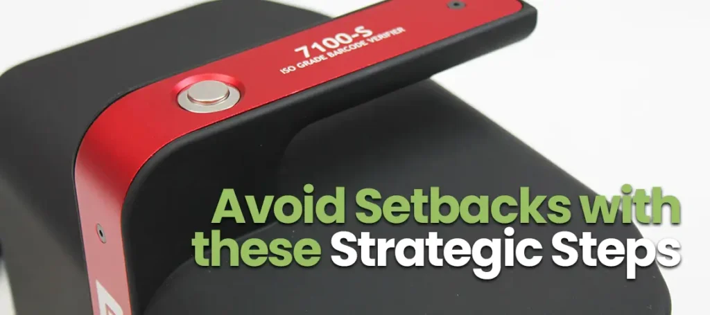 Barcode verification report device ensuring accurate barcode grading and compliance.