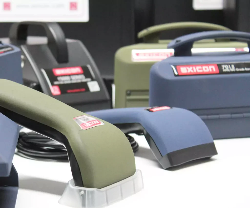 Multiple Axicon barcode verifiers used for accurate barcode verification and ISO recertification services.